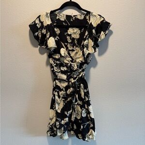 Free People Floral Wrap Dress -